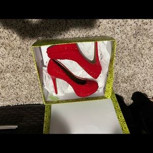 Red Gianni bini heels